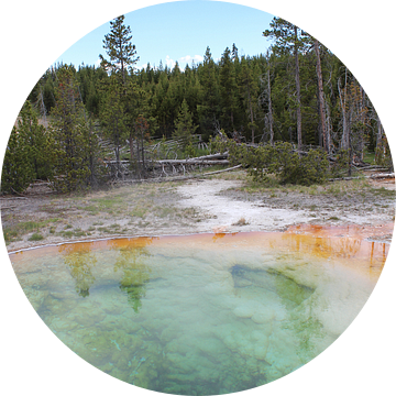 Kleurenpracht in Yellowstone | Verenigde Staten | natuur van Map of Joy