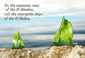 On the couscous seas of the El Amalou van Richard Wareham