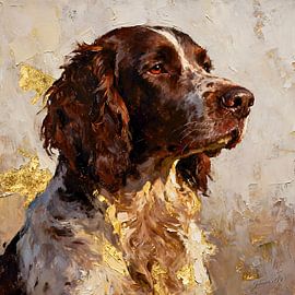 Sussex Spaniel by Johannas Art Creations