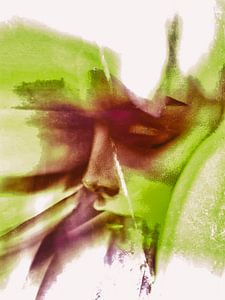 The green face
