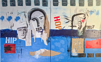HIP HOP (diptych) 100x61cm