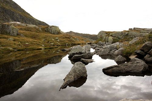 Lac du col du Saint-Gothard