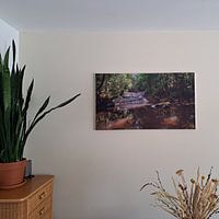 Photo de nos clients: Belle chute d'eau dans la jungle du Suriname. par René Holtslag, sur artframe