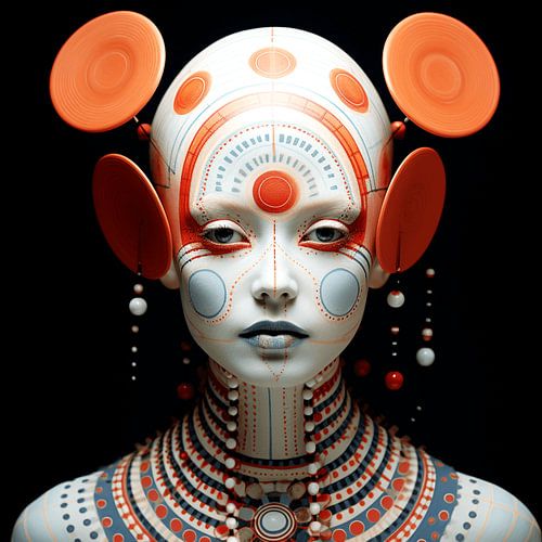 Body art Surrealism Geometry Contrast Avant-garde Hypnotic