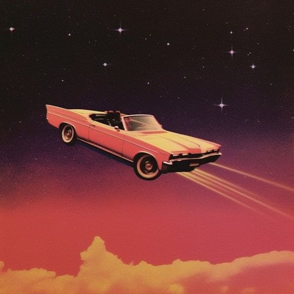 Pink Convertible by Samantha Hearn