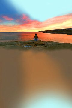 Meditatie | Algarve van Dirk H. Wendt