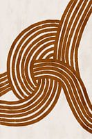 Knoop - bruin
