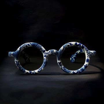 Delft Blue Glasses by Christian Ovís