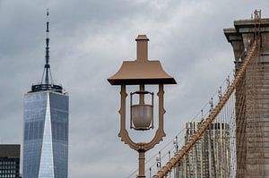 At the Brooklyn Bridge by Karsten Rahn