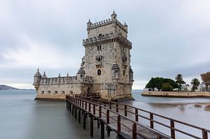 Belem Toren, Lissabon, Portugal van Adelheid Smitt