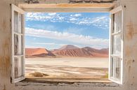 Window view of the Namib Desert by Poster Art Shop thumbnail
