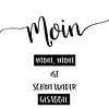 Plattdeutsch MOIN - MOIN, MOIN IST SCHON WIEDER GESABBEL von Melanie Viola