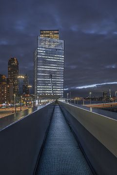 Skyline von Rotterdam von Dennis Donders