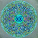 Mandala grafisch, diverse kleuren van Rietje Bulthuis thumbnail