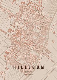 Stadtplan von Hillegom von Stef van Campen