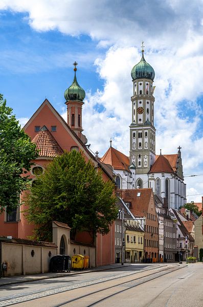 Basilica of St. Ulrich in Augsburg by ManfredFotos
