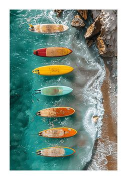 Surfen van Poster Art Shop