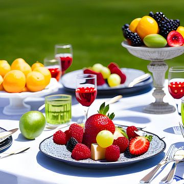 A summer picnic by Heike Hultsch