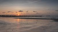 Sunset on the beach