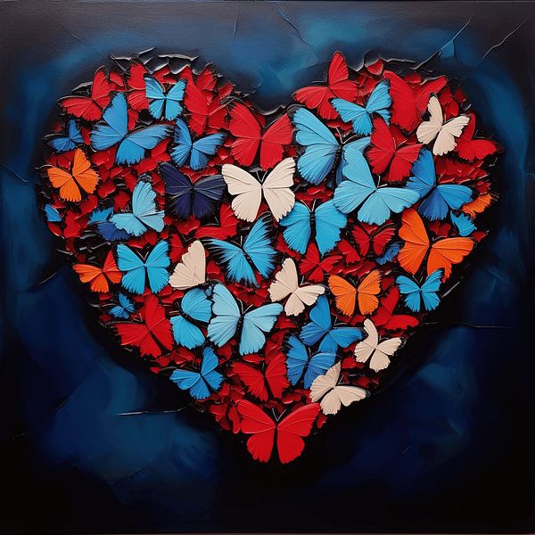 Embracing the Heart: Love's Palette by Art Lovers