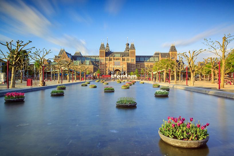 Tulpen voor het Rijksmuseum by Dennis van de Water