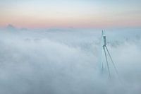 Erasmusbrug in de mist