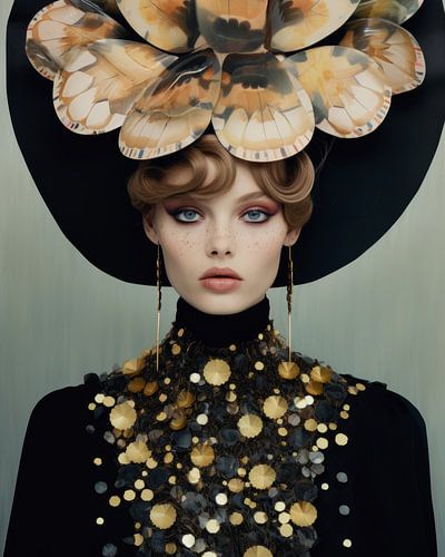 Contemporary art portret 