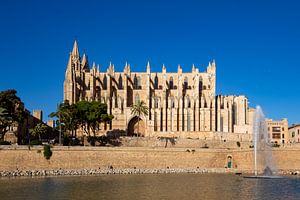 Kathedraal van Palma de Mallorca van Dennis Eckert