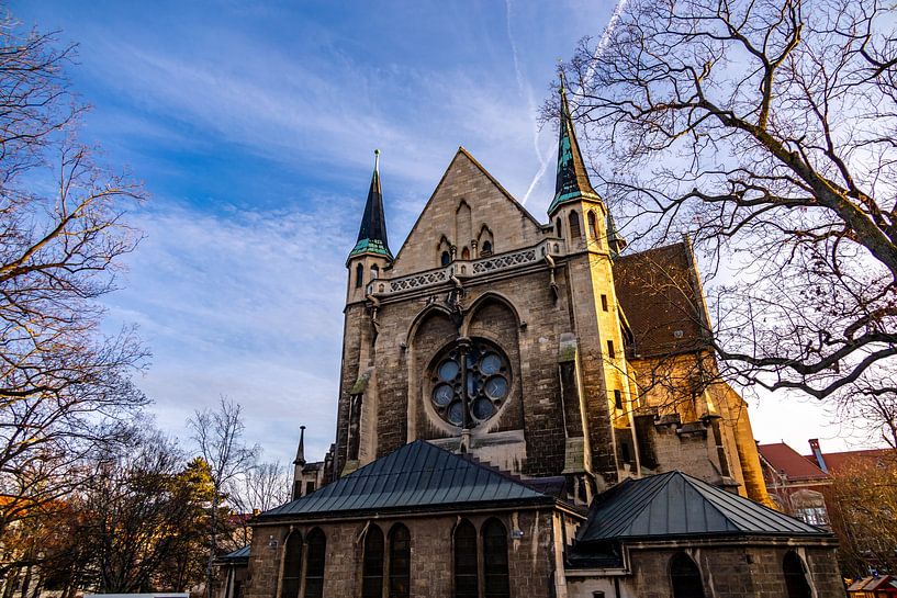 Walk through the capital of Thuringia on a cold winter's day - Erfurt - Germany by Oliver Hlavaty