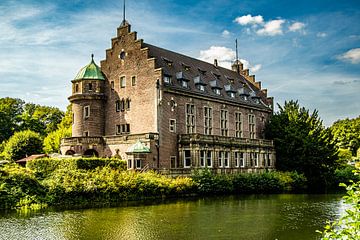 Moated Castle Wittringen in Gladbeck by Dieter Walther
