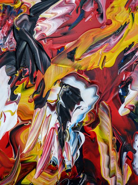 qabstrct 119 von Rob Hautvast- Abstract kunstschilder