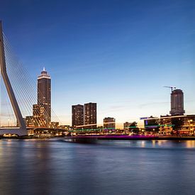 Rotterdam by night van Miranda van Hulst