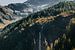 Mooi dal met waterval in Oostenrijk (Alpen) van Yvette Baur