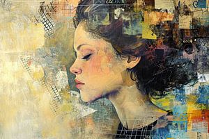 La femme en tête