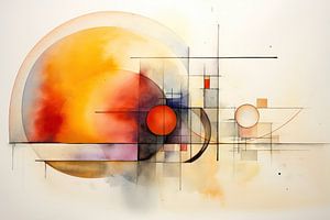Aquarell Abstrakt 500984
