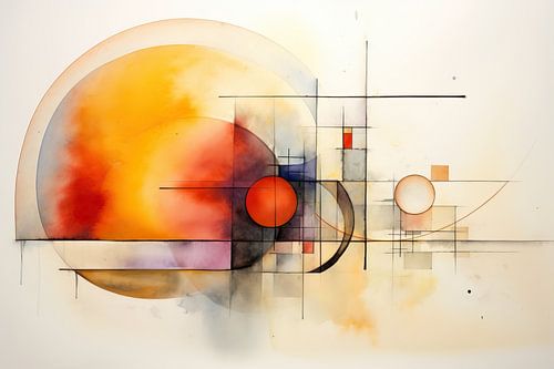 Watercolour Abstract 500984