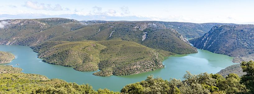 Panorama Salto del Corzo Monfrague par Rob Kempers