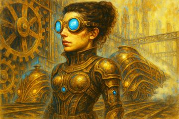 Die mechanische Königin – 2 von Digital Picture Art