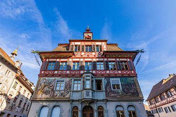 Historisch stadhuis in Stein am Rhein in Zwitserland