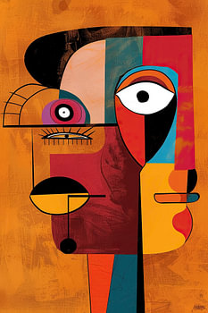 Abstract Picasso art