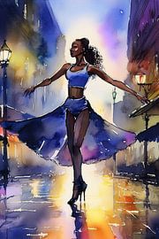 Dancer in the city - Dance by Jörg B. Schubert