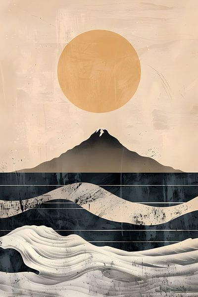 Japandi Poster by It starts with Art