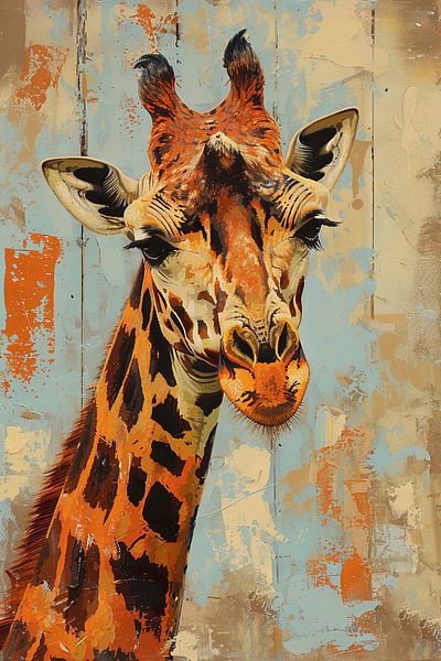 Giraffe von Poster Art Shop