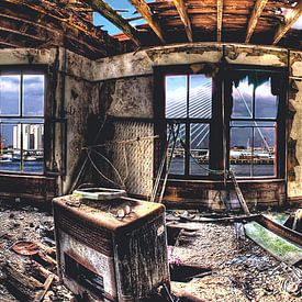 Rotterdam abandoned van Jacques Sjouw digital artist