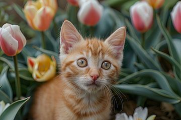 katten in en rondom huis van Egon Zitter