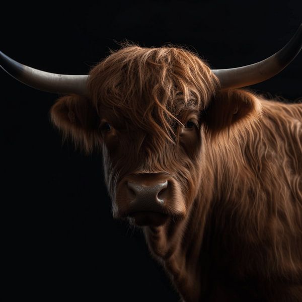 Legendary Grace: The Scottish Highlander in Natural Splendour by AIstatic