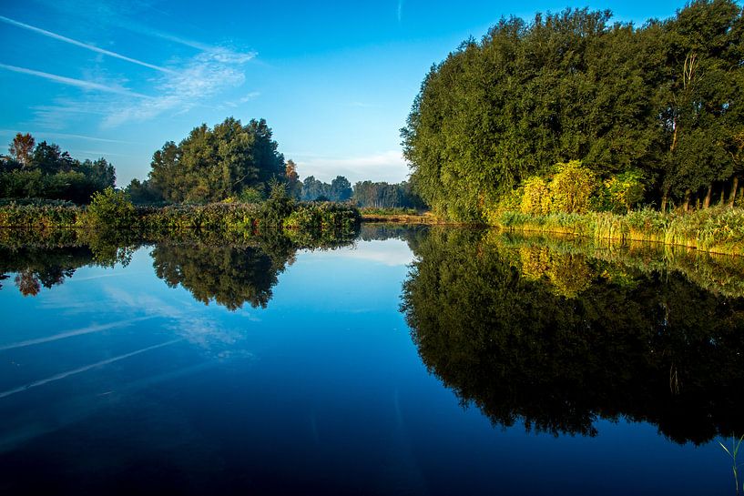 Twiske met water als een spiegel van Jaap Mulder