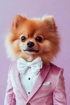 Pomeranian by Poster Art Shop