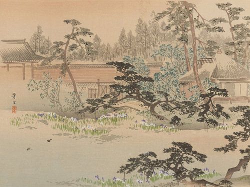 Motif from Yōfu gajō (Picture Album of the Peaceful Capital)