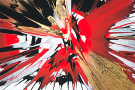 Explodierende Farben